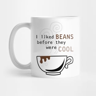 Cool Beans for Hipsters, Coffee Edition Mug